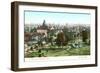 View over St. Paul, Minnesota-null-Framed Art Print