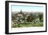 View over St. Paul, Minnesota-null-Framed Art Print