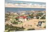 View over Stone Harbor, New Jersey-null-Mounted Premium Giclee Print