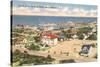 View over Stone Harbor, New Jersey-null-Stretched Canvas