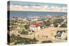 View over Stone Harbor, New Jersey-null-Stretched Canvas