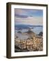 View over Sugarloaf Mountain and City Centre, Rio De Janeiro, Brazil-Peter Adams-Framed Photographic Print