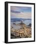 View over Sugarloaf Mountain and City Centre, Rio De Janeiro, Brazil-Peter Adams-Framed Photographic Print