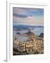 View over Sugarloaf Mountain and City Centre, Rio De Janeiro, Brazil-Peter Adams-Framed Photographic Print