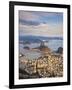 View over Sugarloaf Mountain and City Centre, Rio De Janeiro, Brazil-Peter Adams-Framed Photographic Print