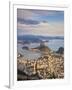 View over Sugarloaf Mountain and City Centre, Rio De Janeiro, Brazil-Peter Adams-Framed Photographic Print