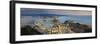 View over Sugarloaf Mountain and City Centre, Rio De Janeiro, Brazil-Peter Adams-Framed Photographic Print