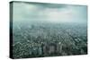 View over Taipei from the 101 Tower, Taipei, Taiwan, Asia-Michael Runkel-Stretched Canvas