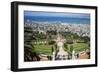 View over the Bahai Gardens, Haifa, Israel, Middle East-Yadid Levy-Framed Photographic Print