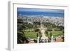 View over the Bahai Gardens, Haifa, Israel, Middle East-Yadid Levy-Framed Photographic Print