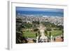 View over the Bahai Gardens, Haifa, Israel, Middle East-Yadid Levy-Framed Photographic Print