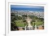 View over the Bahai Gardens, Haifa, Israel, Middle East-Yadid Levy-Framed Photographic Print