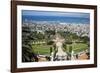 View over the Bahai Gardens, Haifa, Israel, Middle East-Yadid Levy-Framed Photographic Print