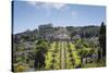 View over the Bahai Gardens, Haifa, Israel, Middle East-Yadid Levy-Stretched Canvas