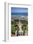 View over the Bahai Gardens, Haifa, Israel, Middle East-Yadid Levy-Framed Photographic Print