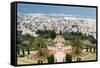 View over the Bahai Gardens, Haifa, Israel, Middle East-Alexandre Rotenberg-Framed Stretched Canvas