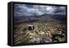 View over the Barrios Pobre of Medellin, Where Pablo Escobar Had Many Supporters, Colombia-Olivier Goujon-Framed Stretched Canvas