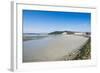 View over the Bay of St. Helier, Jersey, Channel Islands, United Kingdom-Michael Runkel-Framed Photographic Print