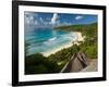 View Over the Beach of Grand Anse, La Digue, Seychelles, Indian Ocean, Africa-null-Framed Photographic Print