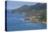 View over the beautiful coastline of Labadie, Cap Haitien, Haiti, Caribbean, Central America-Michael Runkel-Stretched Canvas