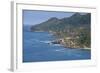 View over the beautiful coastline of Labadie, Cap Haitien, Haiti, Caribbean, Central America-Michael Runkel-Framed Photographic Print