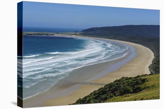 View over the Beautiful Tautuku Bay, the Catlins, South Island, New Zealand, Pacific-Michael-Stretched Canvas