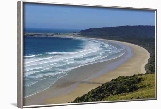 View over the Beautiful Tautuku Bay, the Catlins, South Island, New Zealand, Pacific-Michael-Framed Photographic Print