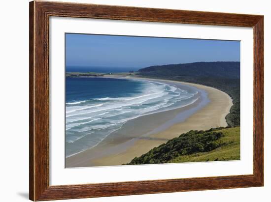 View over the Beautiful Tautuku Bay, the Catlins, South Island, New Zealand, Pacific-Michael-Framed Photographic Print