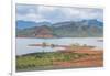 View over the Blue River Provincial Park, Yate, New Caledonia, Pacific-Michael Runkel-Framed Photographic Print