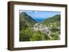 View over The Bottom, capital of Saba, Netherland Antilles, West Indies, Caribbean, Central America-Michael Runkel-Framed Photographic Print