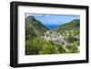 View over The Bottom, capital of Saba, Netherland Antilles, West Indies, Caribbean, Central America-Michael Runkel-Framed Photographic Print