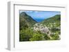 View over The Bottom, capital of Saba, Netherland Antilles, West Indies, Caribbean, Central America-Michael Runkel-Framed Photographic Print