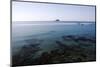 View over the Bull Island Sant'Antioco Sardinia, Italy, Mediterranean, Europe-Oliviero Olivieri-Mounted Photographic Print