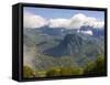 View Over the Cirque De La Salazie, La Reunion, Indian Ocean, Africa-null-Framed Stretched Canvas