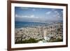 View over the City and Port, Haifa, Israel, Middle East-Yadid Levy-Framed Photographic Print