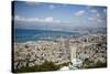 View over the City and Port, Haifa, Israel, Middle East-Yadid Levy-Stretched Canvas