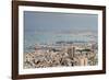 View over the city and port, Haifa, Israel, Middle East-Alexandre Rotenberg-Framed Photographic Print