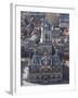 View over the City and the Stadhuis from the Viewing Platform of the Nieuwe Kerk (New Church), Delf-Ethel Davies-Framed Photographic Print