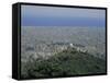 View Over the City, Barcelona, Catalonia (Cataluna) (Catalunya), Spain, Europe-Adina Tovy-Framed Stretched Canvas