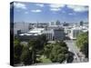 View Over the City, Christchurch, Canterbury, South Island, New Zealand, Pacific-Mrs Holdsworth-Stretched Canvas