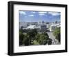 View Over the City, Christchurch, Canterbury, South Island, New Zealand, Pacific-Mrs Holdsworth-Framed Photographic Print