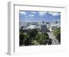 View Over the City, Christchurch, Canterbury, South Island, New Zealand, Pacific-Mrs Holdsworth-Framed Photographic Print