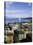 View Over the City, Geneva, Switzerland, Europe-Michael Jenner-Stretched Canvas