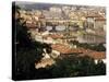 View Over the City Including the River Arno, Florence, Italy-Peter Scholey-Stretched Canvas