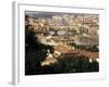 View Over the City Including the River Arno, Florence, Italy-Peter Scholey-Framed Photographic Print