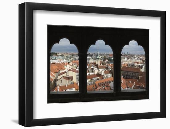 View over the City of Prague, Czech Republic, Europe-Angelo-Framed Photographic Print