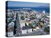 View Over the City, Reykjavik, Iceland, Polar Regions-David Lomax-Stretched Canvas