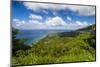 View over the coastline of Montserrat, British Overseas Territory, West Indies, Caribbean, Central -Michael Runkel-Mounted Photographic Print