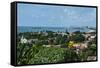 View over the Colonial Town of Olinda, UNESCO World Heritage Site-Michael Runkel-Framed Stretched Canvas