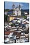 View over the Colonial Town of Ouro Preto-Michael Runkel-Stretched Canvas